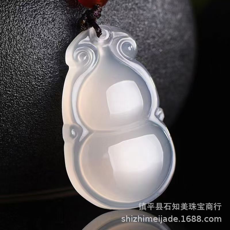 氷玉白玉弥勒仏玉ペンダント男女兼用瑪瑙祥雲ロック貔貅各種ペンダント在庫直販|undefined