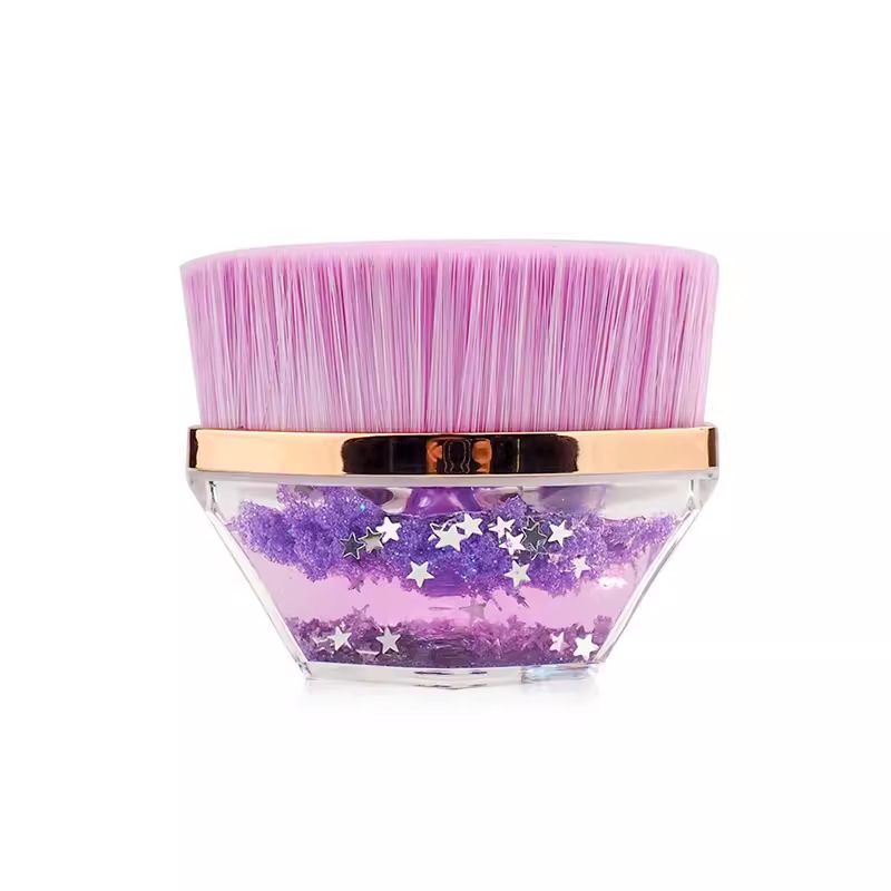 Cepillo de maquillaje de arenas movedizas No. 55 Cepillo de base mágica No comas Base líquida Corrector Pincel de maquillaje de pétalos sin costuras Herramientas de belleza