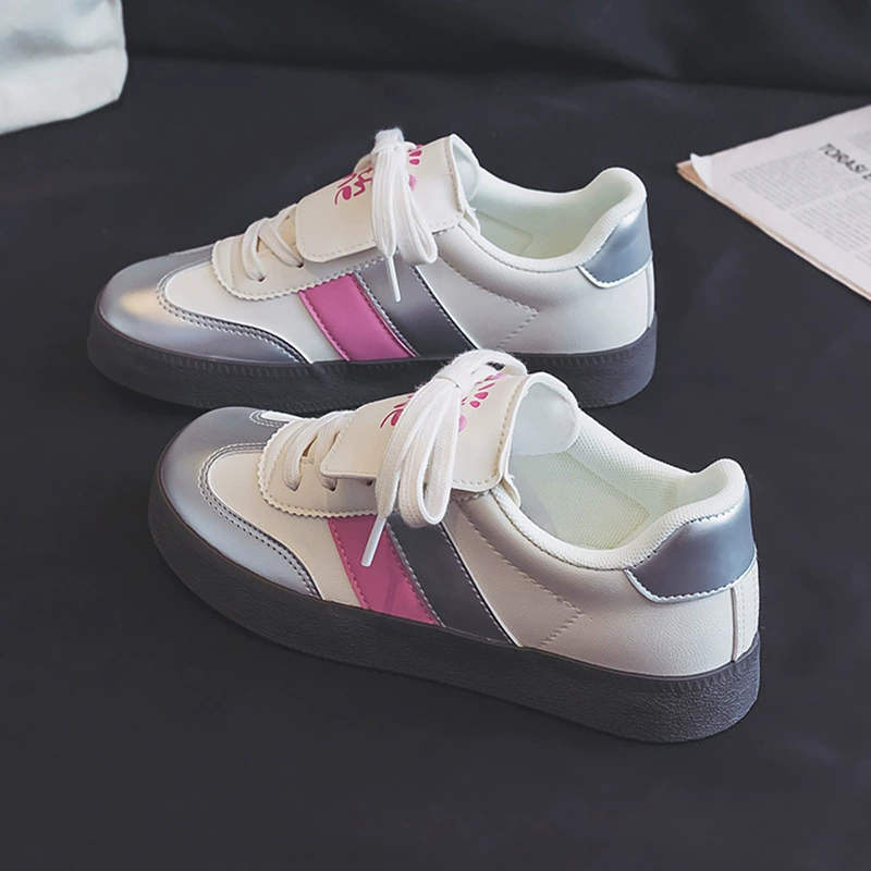 В наличии 2023 весна и осень новая Студенческая Повседневная универсальная обувь Forrest Gump Женская нишевая Дизайнерская обувь для досок Женская G1205