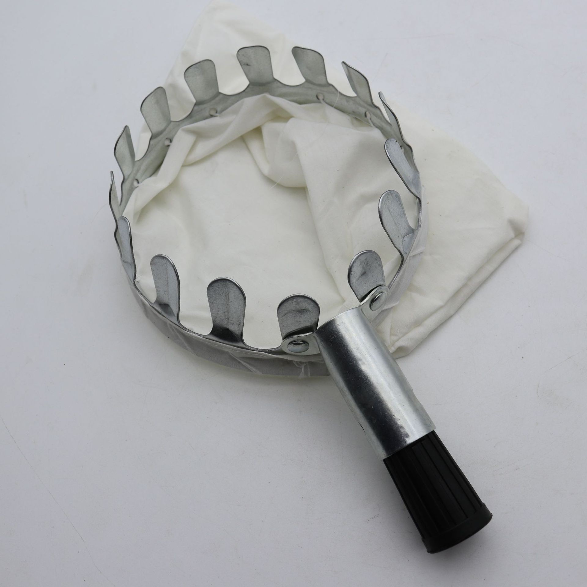 단일 천 가방 흰색 머리