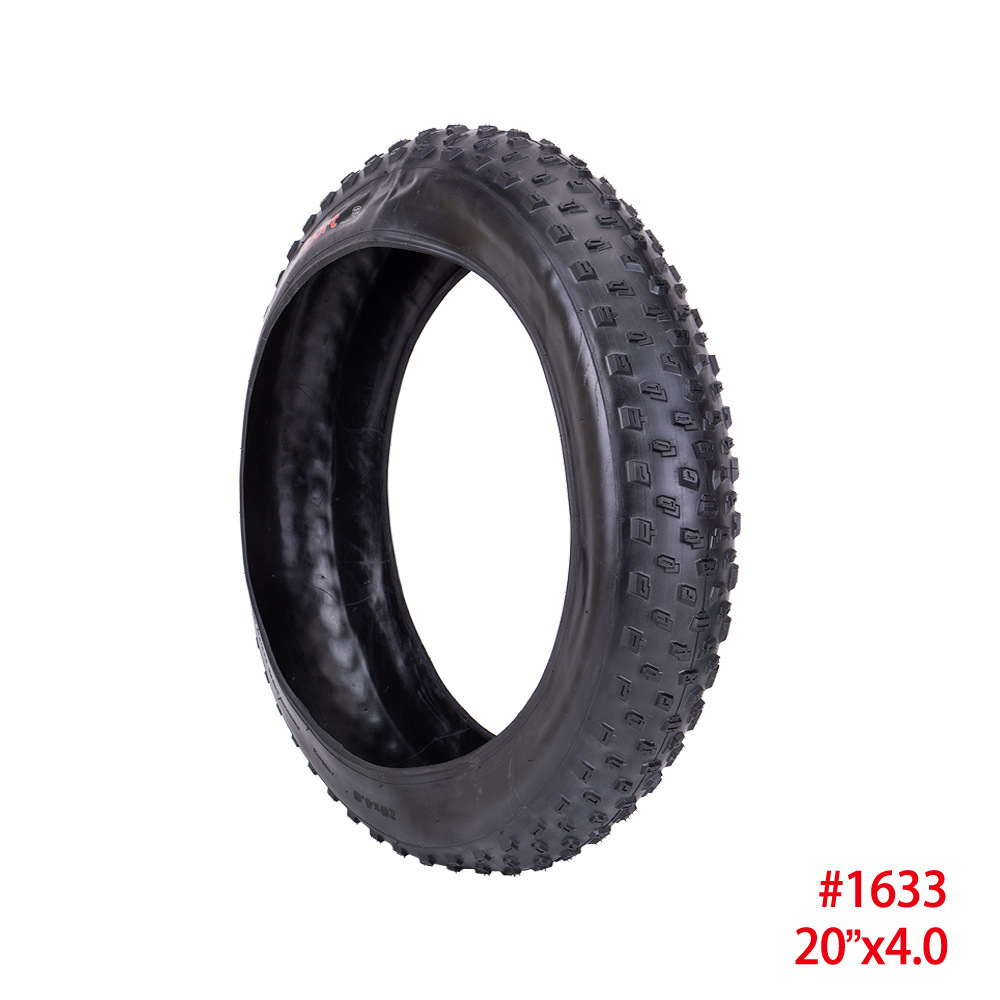 ZTTO Snow ATV Neumático 20 pulgadas 26 pulgadas 3.0/4.0 retro borde de piel marrón 60TPI neumático antideslizante y resistente al desgaste image 11