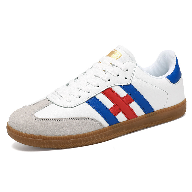 Trendy Korean-style Low-top German Training Shoes for Lovers Niche High-end Casual Shoes for Outdoor Travel Comfortable Flat Heeled Board Shoes