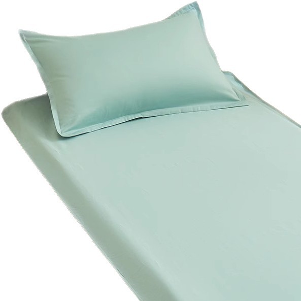 Dormitorio de estudiantes Funda de colchón de algodón de algodón Funda protectora de colchón Funda de cama individual 90x190 Sábanas todo incluido Funda de cama