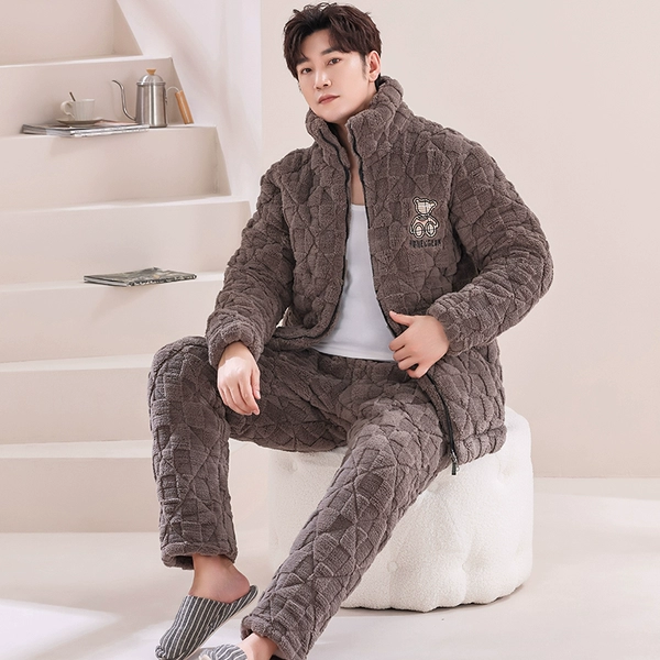 Dark brown M6605 zipper model