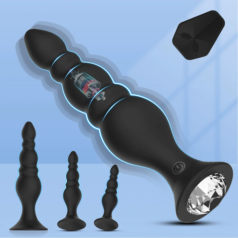Silicone set, massager charging for adults, 4 piece set, vibration, remote control
