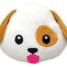 32公分毛绒玩具QQ表情公仔滑稽表情抱枕靠垫创意卡通儿童外贸同款