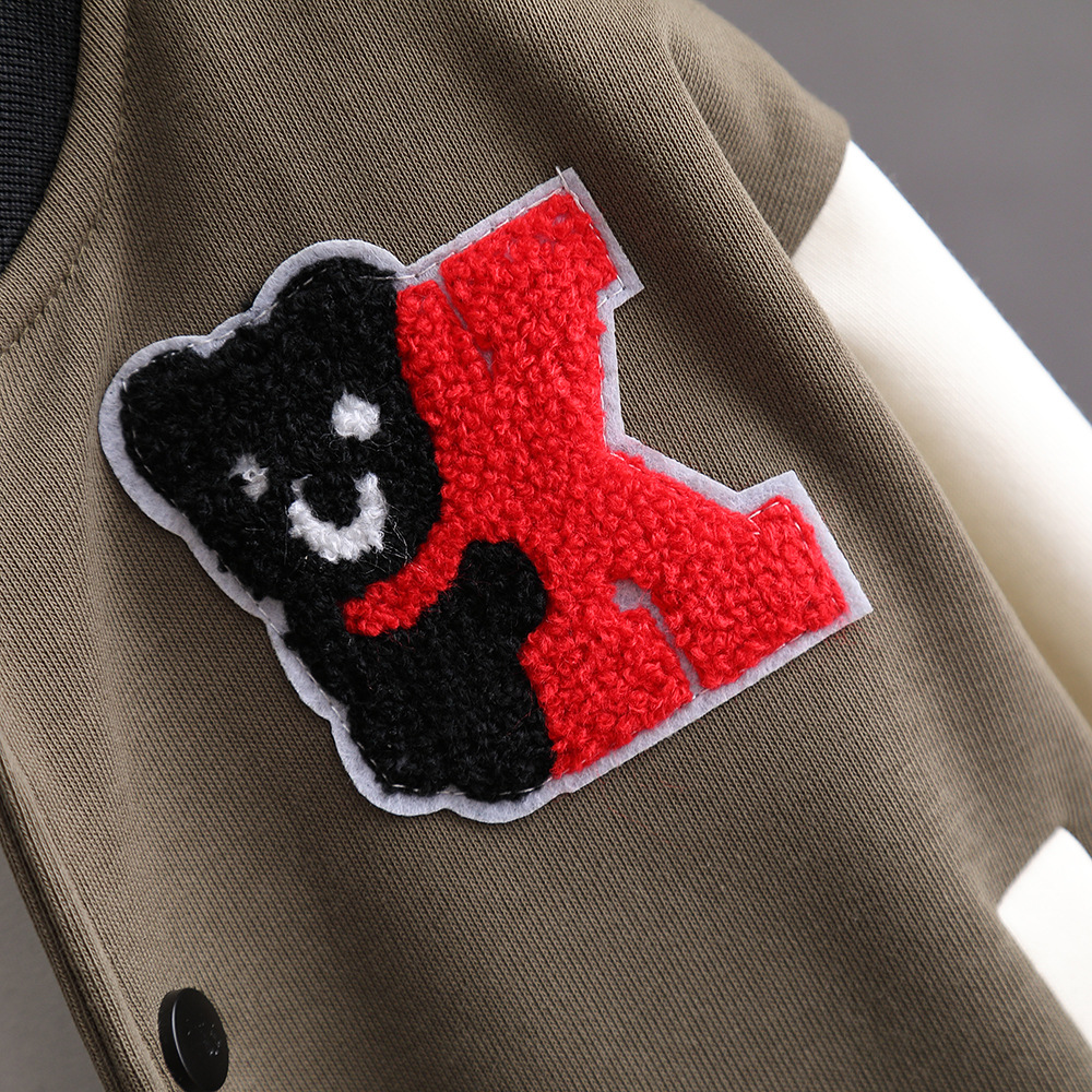 Jungen-Baseballjacke, Frühling und Herbst, Kinder-Herbstjacke, hübsche Jungen-Baby-Herbst_voghion.com