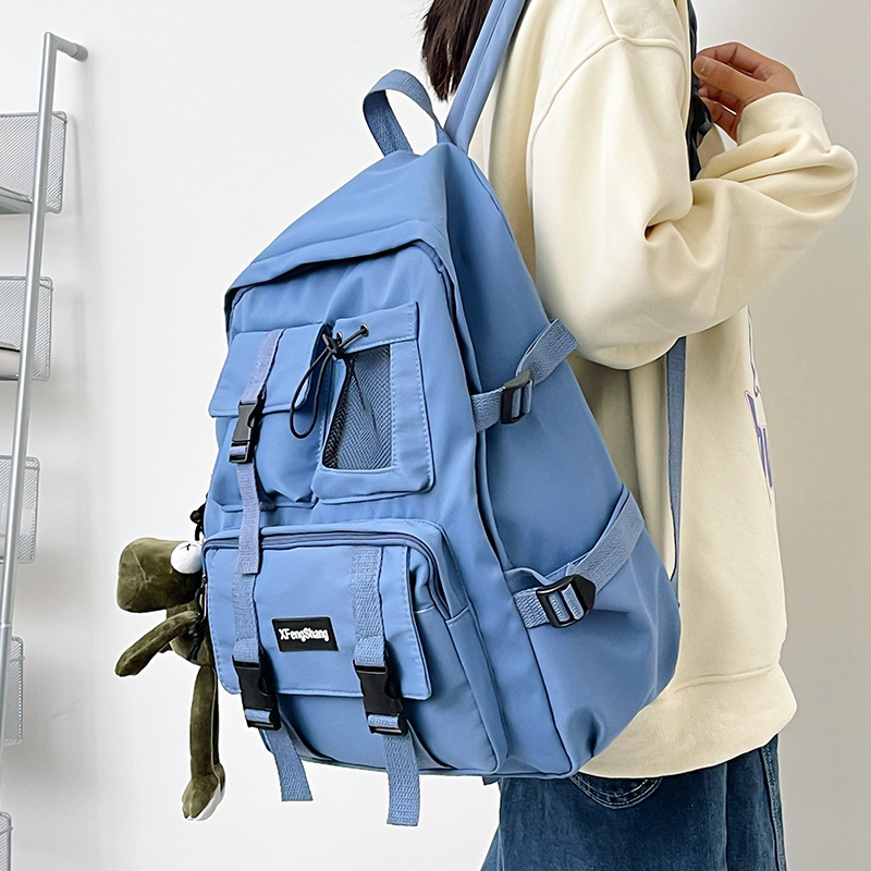 2022 nueva moda mochila hombres ropa de trabajo multifuncional viaje computadora mochila calle viaje estudiante universitario mochila mujeres