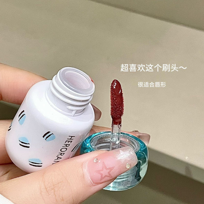 HERORANGE Cloud Mist Soft Matte Lip Polish Esmalt Lip Color Desnudo Blanqueador Transfronterizo Lipstick