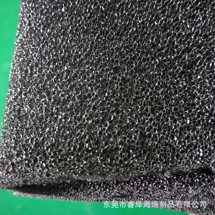 网状过滤海绵甲苯活性炭吸附棉喷漆房除味防火吸尘过滤蜂窝海绵片