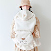 ins Famous Embroidery baby wheelbarrow Windbreak Blanket keep warm Blanket baby go out portable straps Blankets