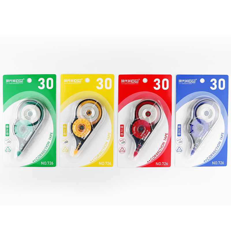 Modern US 726 Correction Tape Office Supplies for School Season Student Correction Tape Correction Tape Factory Direct Supply