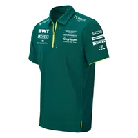 F1 Martin Team Aston внедорожный гоночный костюм Hackett с коротким рукавом рубашка POLO клуб футболка униформа команды на заказ