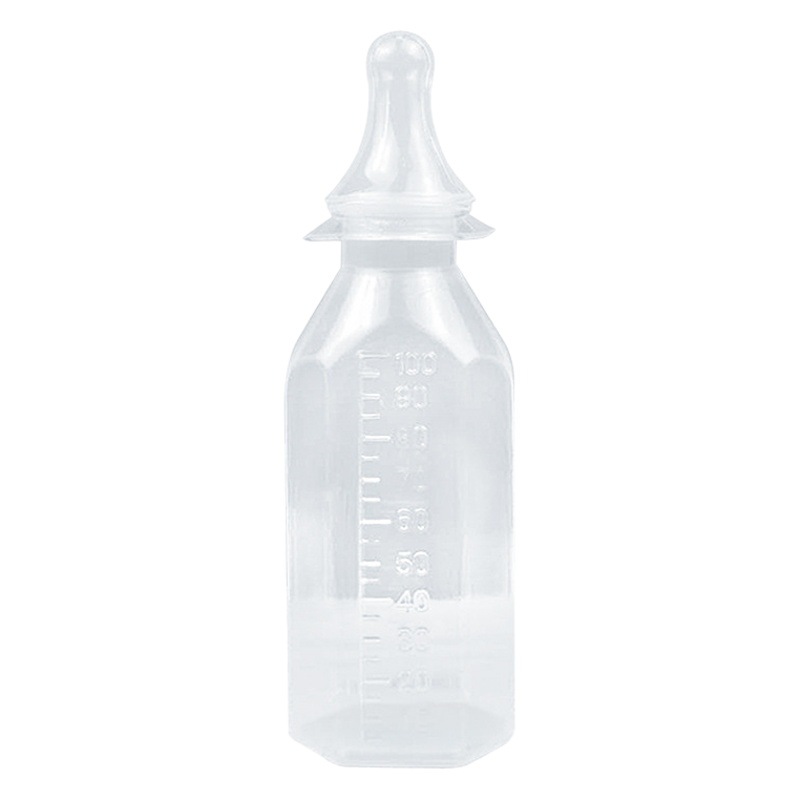 Desechable bebé recién nacido PP biberón de calidad alimentaria leche materna pezón ha sido limpiado y desinfectado embalaje independiente desempaquetado