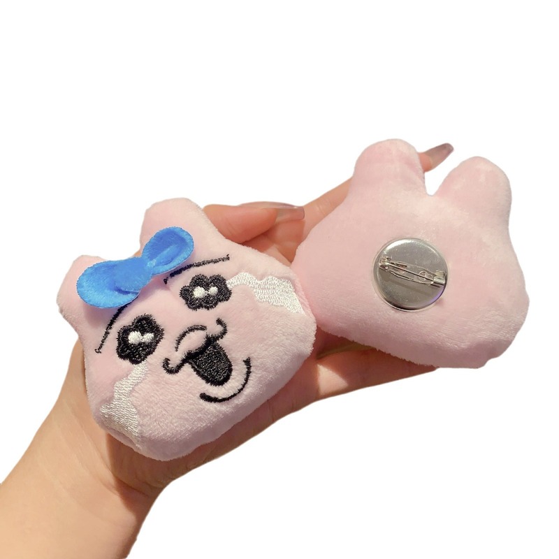 星のカードは日韓のオリジナルのピンクの下着のウサギの髪飾りの漫画の泣くウサギの髪のカチューシャのかわいい表情の包みの輪です。|undefined