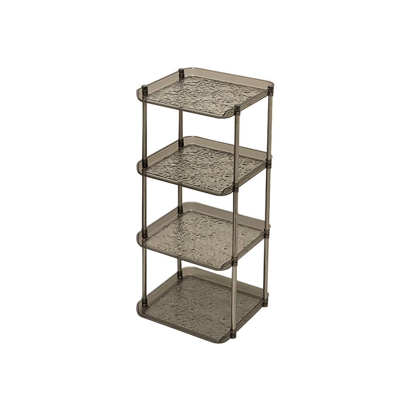 Estante de zapatos de patrón de glaciar multicapa simple puerta doméstica económica a prueba de polvo armario de zapatos transparente que ahorra espacio de almacenamiento estante de almacenamiento