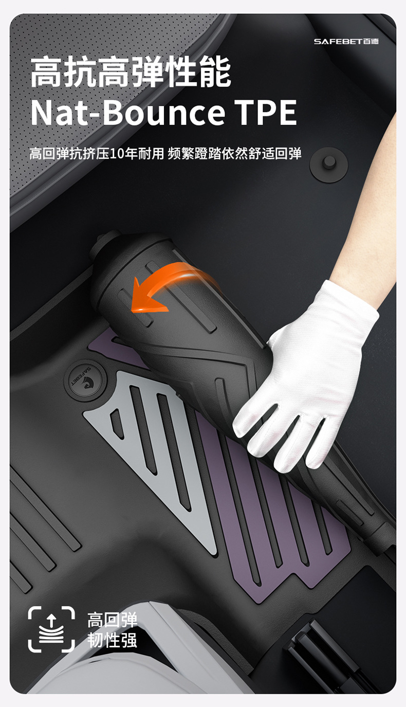 Suitable for the 2026 new model Avita 06 07 12, custom-made colorful TPE car floor mats and trunk mat