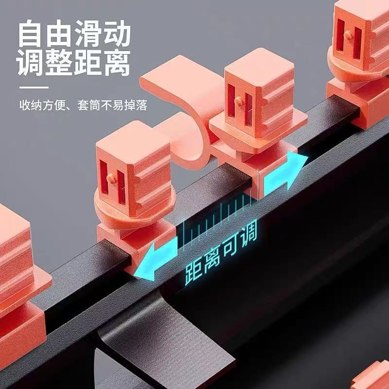 プラスチック製吊り下げ式工具収納ボックス、万能ジョイントロッド、レンチ収納オーガナイザー、工場直販プラスチック製工具収納|undefined