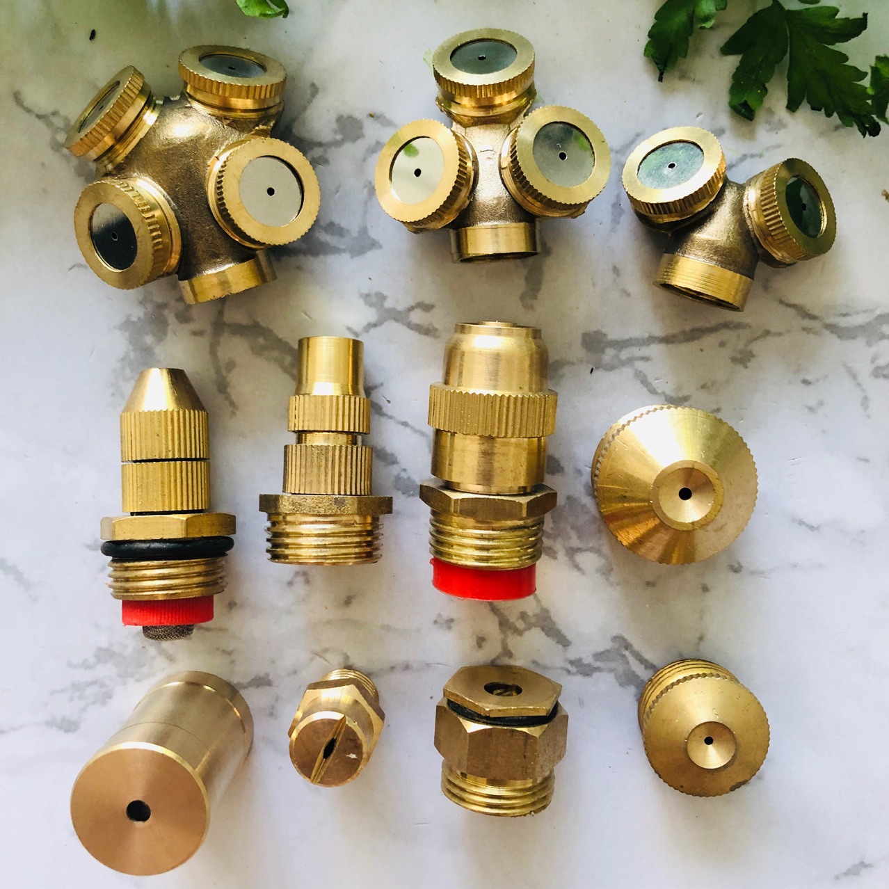 子弹头喷头 喷雾喷头 平头雾状 农用喷头铜喷头 假山喷头