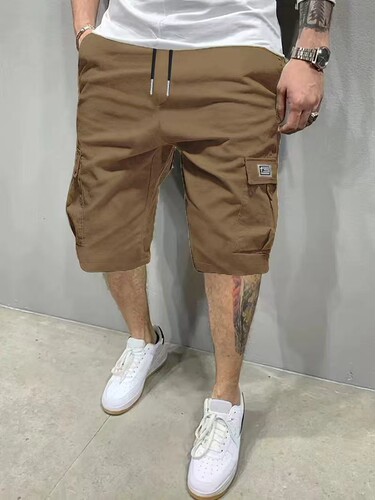 New men's shorts, American Eurocode TM casual overalls, beach pants