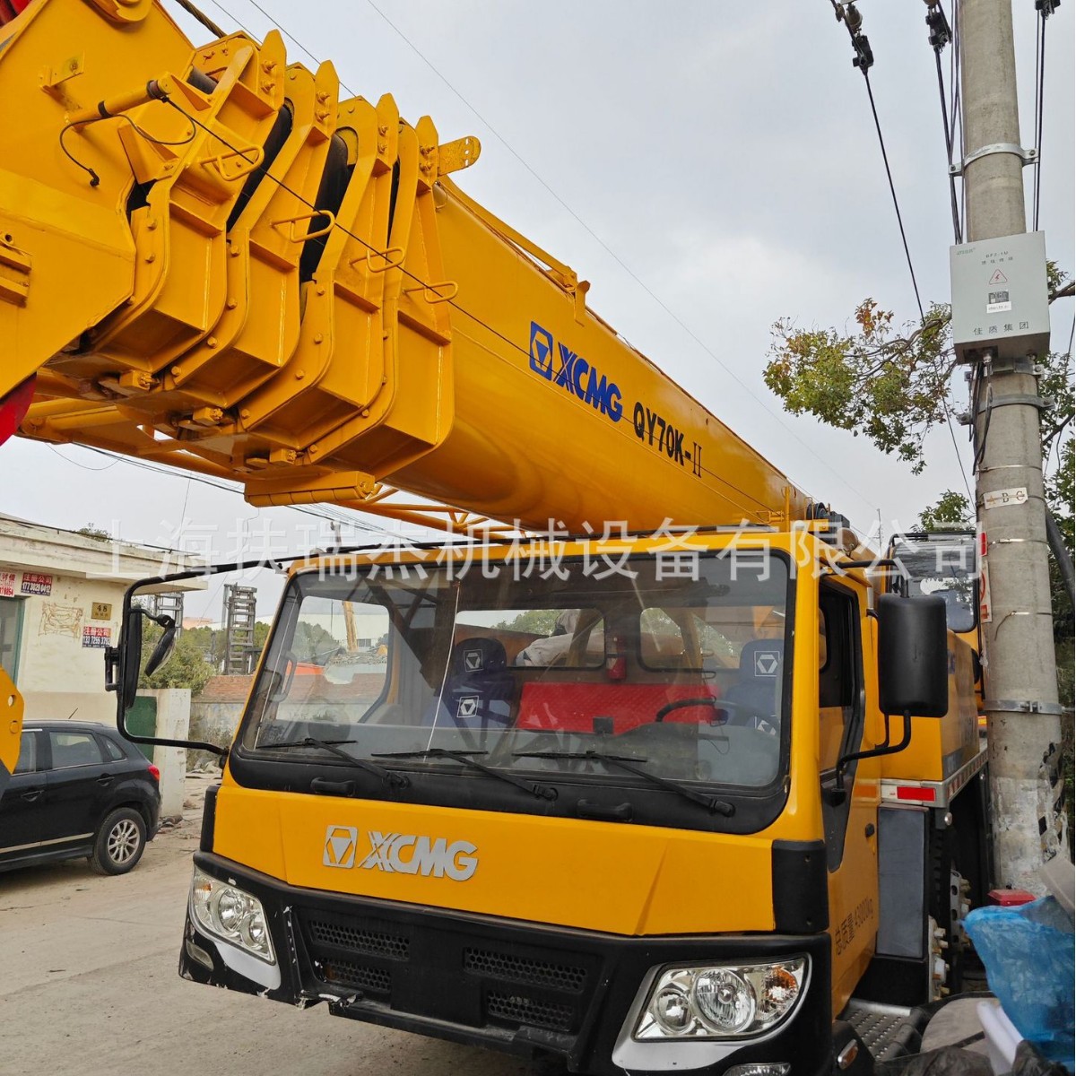外贸出口徐工70吨汽车吊 XCMG QY70K-11 truck crane 徐工吊车