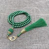 Factory spot Muslim rosary glass imitation pearl 99 streaming chain scripture scriptures play prayer jewelry car hanging