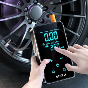 Avtomobil simsiz hava nasosu, portativ elektrik avtomobil təkər nasosu, şişirdici.