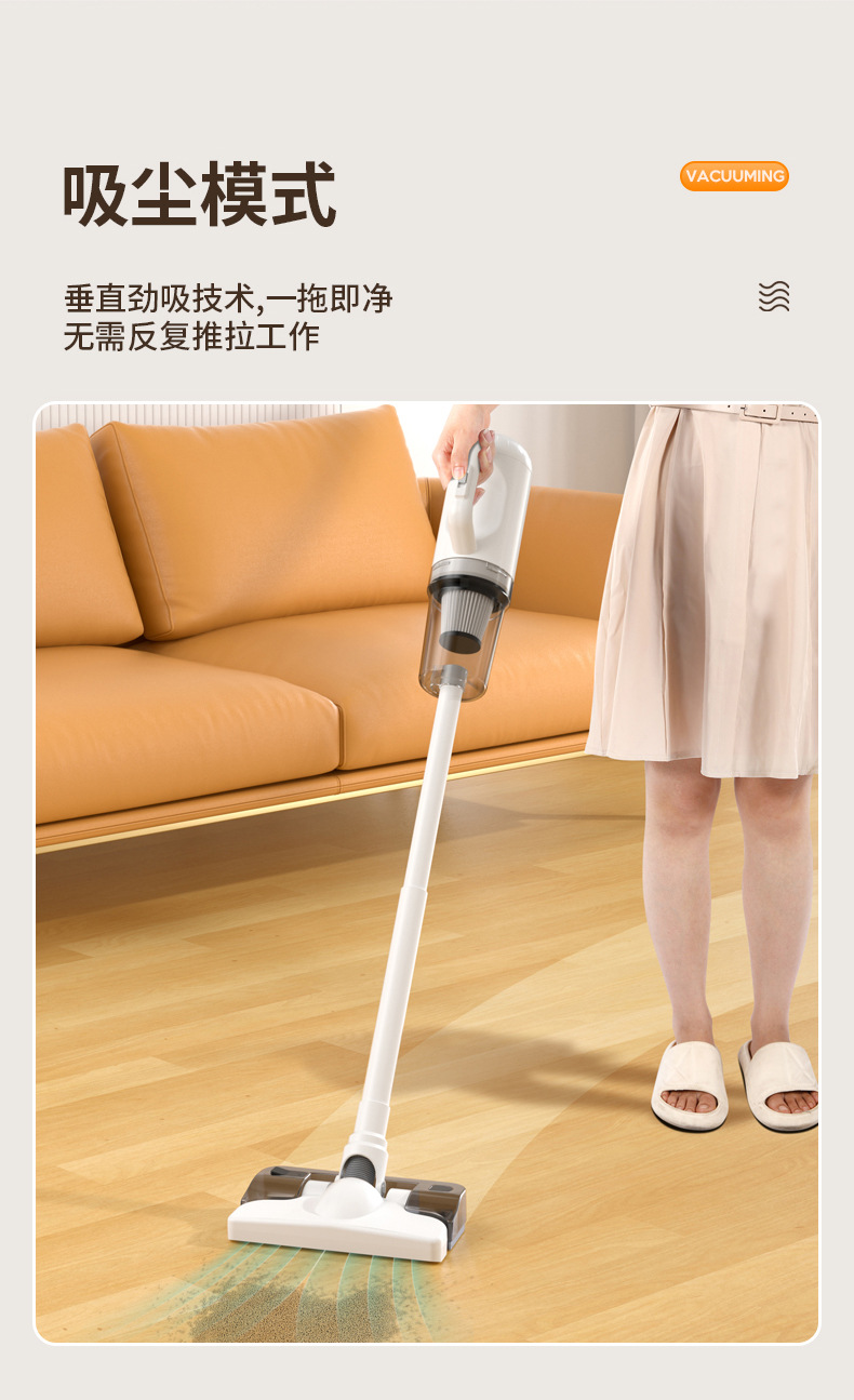 Car vacuum cleaner wireless Super household mopping device with water tank car hand-held large suction dust blower