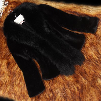 Women's Clothing Fur Coat Women Short Long Sleeve Slim Fox Fur Autumn and Winter New_voghion.com
