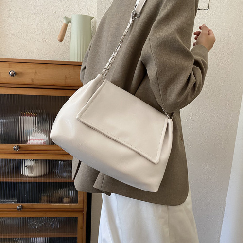 Summer 2024 New Simple and Fashionable Tote Bag, Simple and Fashionable Large Capacity Fashionable and Simple Commuter Shoulder Bag for Women