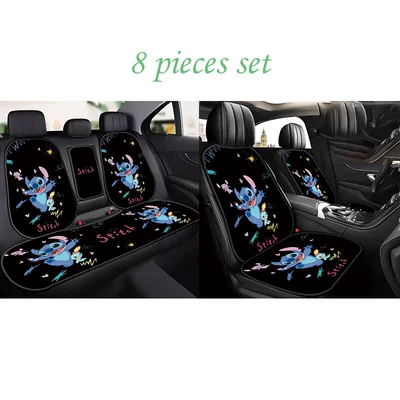 Universal Wear-Resistant and Dirt-Resistant Cushion | Seat cushion, seat cover - rz-stitch-car-seat-cushion-7-front-seat-four-piece-set