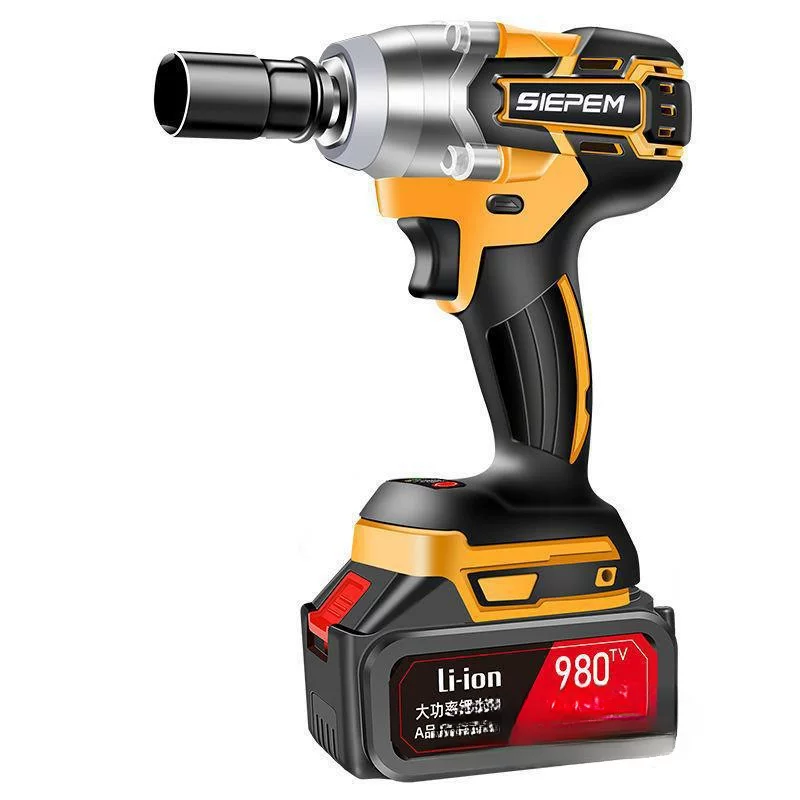 Brushless electric wrench, lithium battery, Germany