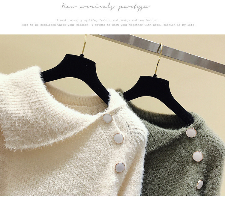 Women's Clothing Autumn and winter three piece suit for women, designer sweater, thickened slim vest coat, high waist, wide leg casual pants_voghion.com