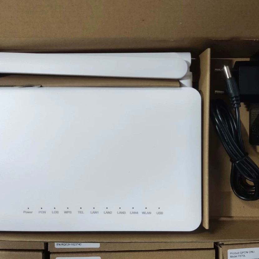 F670L 4GE+1USB+TEL+WiFi, китайская и английская версии. Поддержка двухдиапазонного диапазона 2,4G и 5G