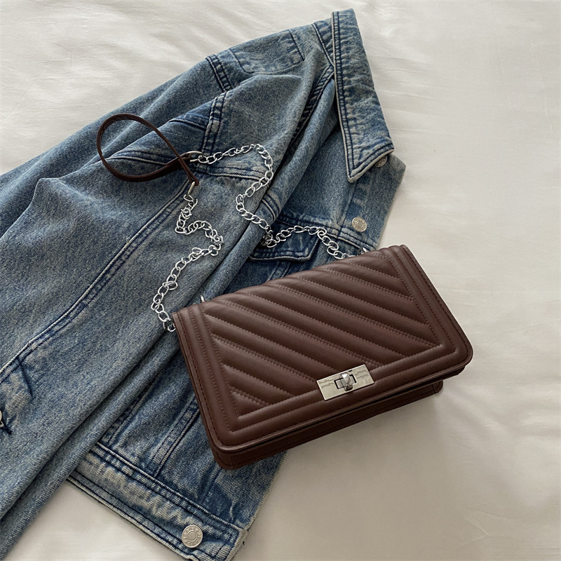 Casual nicho 2024 diseño otoño bolso de mensajero personalidad simple nuevo bolso cuadrado pequeño bolso hombro mujer