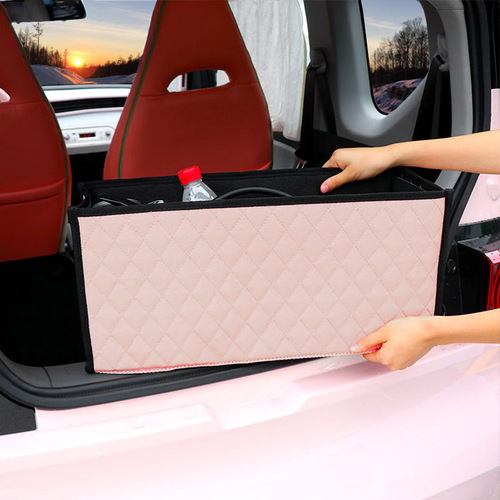 Wuling Hongguang mini ev car storage box trunk storage box folding cute car car supplies