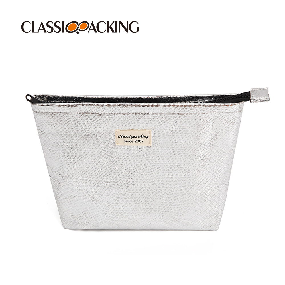 Europeo y americano popular embrague serpiente patrón PVC cosmético bolsa de gran capacidad moda lavado bolsa Portátil Bolsa de almacenamiento para salir