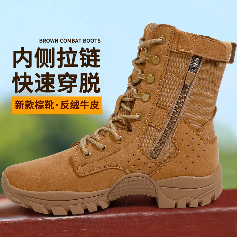 Botas Martin genuinas de invierno, botas de nieve de lana a prueba de frío para hombres, zapatos de senderismo cálidos para hombres, botas de herramientas gruesas, botas de algodón altas