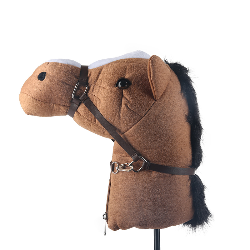 Cross-border venta caliente simulación cabeza de caballo de golf animal sombrero cubierta linda cubierta del club engrosada cubierta protectora fábrica al por mayor