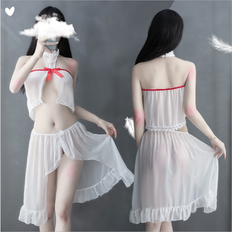 Sexy transparent lace pijama for eyelashes