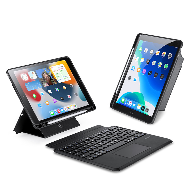 Aplicable a la cubierta protectora iPad10.2 del teclado inalámbrico de la tableta iPadPro11 tres en un teclado magnético