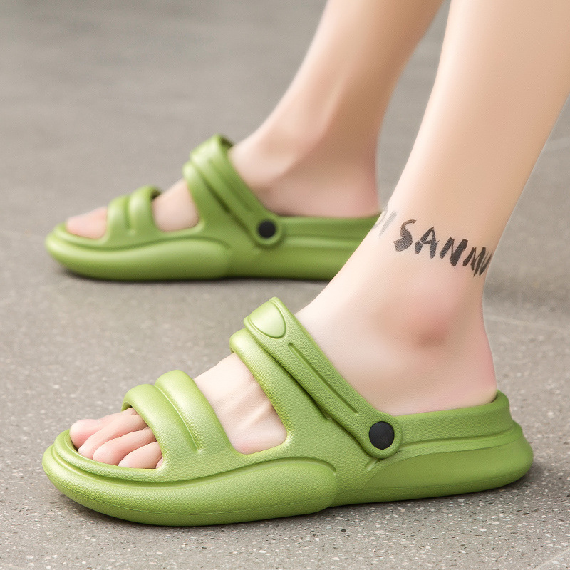 Zapatillas al aire libre de la moda de los hombres de verano antideslizante transfronterizo más tamaño pareja sandalias de los hombres Zapatillas de casa de los hombres