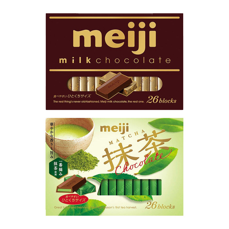 日本輸入スナック 明治 明治ピアノ ピュアダークチョコレート ストロベリーリッチミルク 抹茶サンドチョコレート|undefined