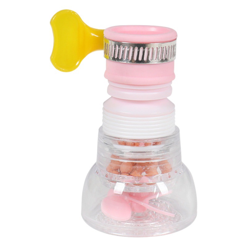 Cabezal antisalpicaduras para grifo, filtro de purificación de agua de cocina, giratorio retráctil con piedra médica, artefacto de ducha ahorrador de agua al por mayor