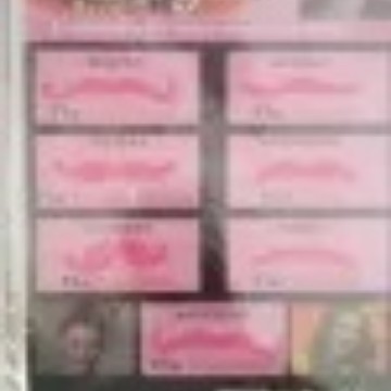 Mujer rosa 7 barba