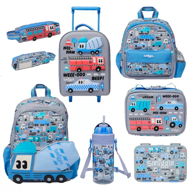 Nueva Zelanda mochila de sonrisa para estudiantes de jardín de infantes 1 - 2 años de edad media mochila de dos hombros para excursiones