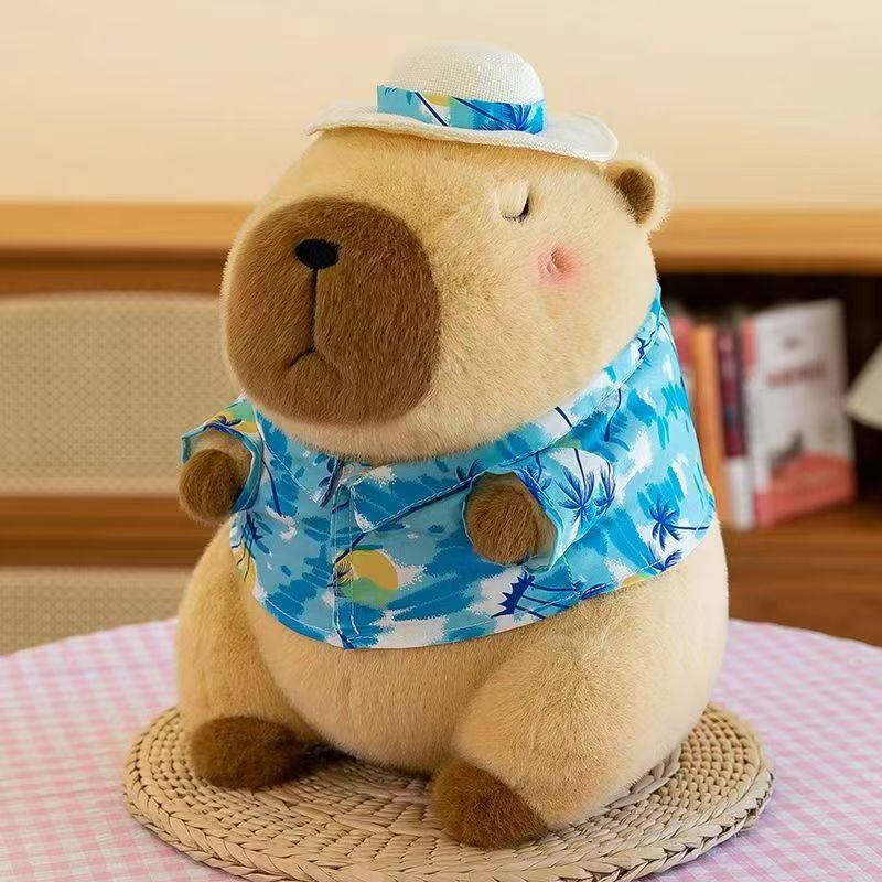 Peluche grande de capibara de 38 cm - Para intercambio en máquinas de garra - Uso en bodas y eventos interactivos - Juguete promocional image 8
