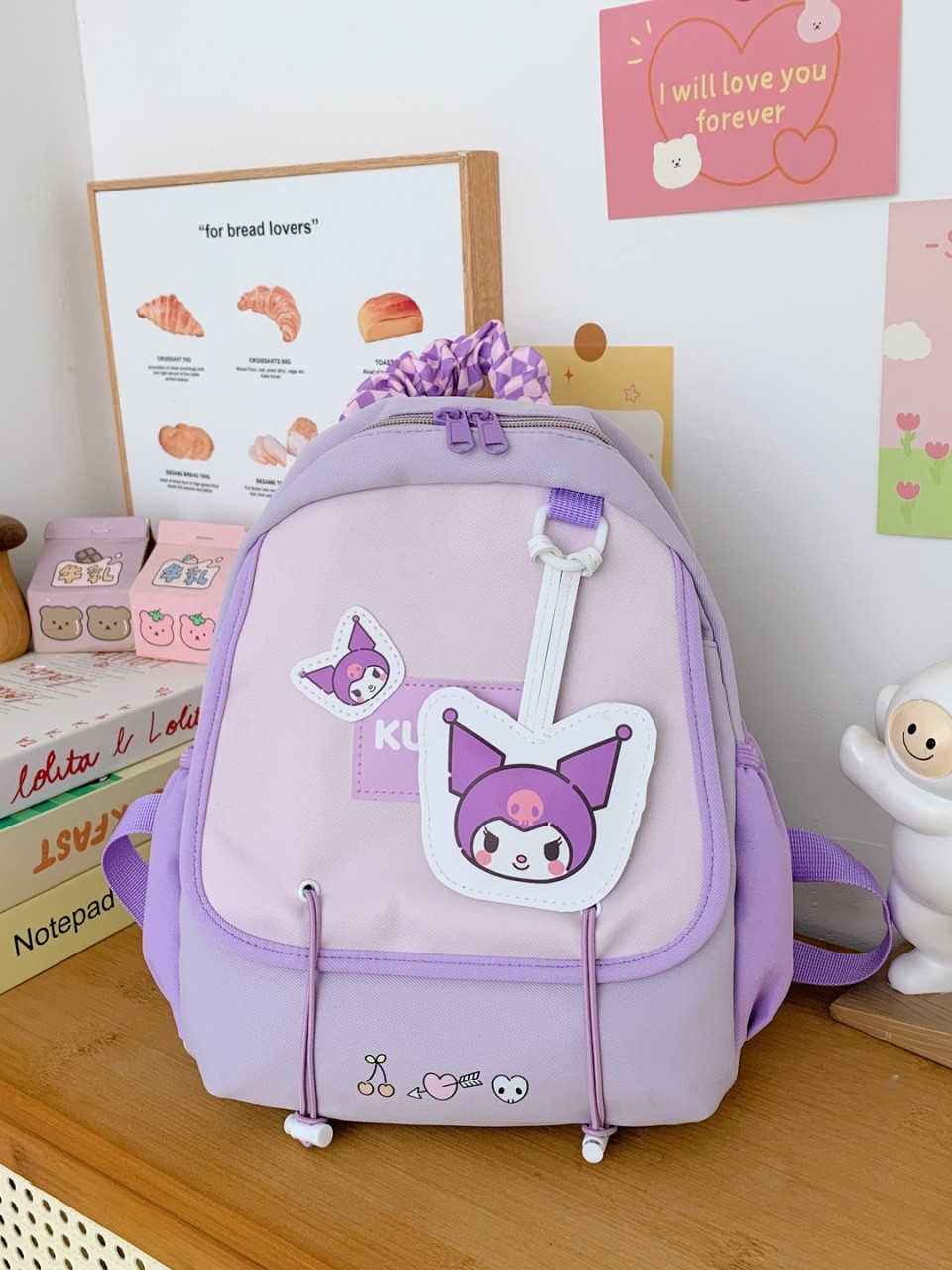 Cartoon backpack