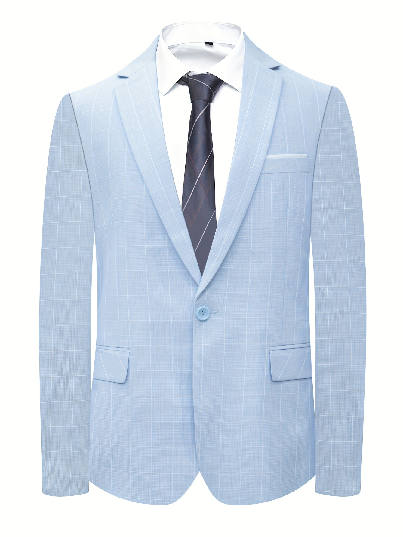 Primavera y otoño nuevo traje hombre de mediana edad negocios ocio retrógrado hombre traje de una sola pieza chaqueta de padre sin quemar
