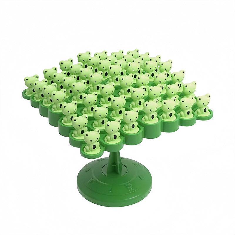 equilibrio de rana superposición juego de mesa padres-hijos ejercicio de pensamiento interactivo entrenamiento de concentración infantil juguete de puzzle